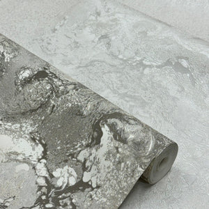 Perla-Marble-Silver-Heavyweight-Vinyl-Wallpaper-by-Debona-9077