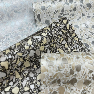 Artisan-Terrazzo-Wallpaper-Black-Multi-by-Fine-Decor-FD24958