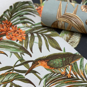 Embellish-Wallstitch-Birds-of-Paradise-Teal-Gold-Wallpaper-by-design-id-DE120017