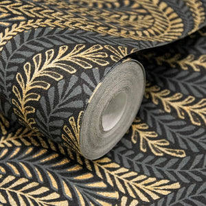 Margot-Black-Filigree-Motif-Wallpaper-by-Grandeco-Life-A62302