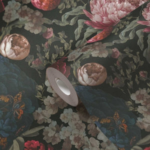 Metropolis-Future-Flowers-Black-Blue-Wallpaper-by-Michalsky-Living-6-39979-1