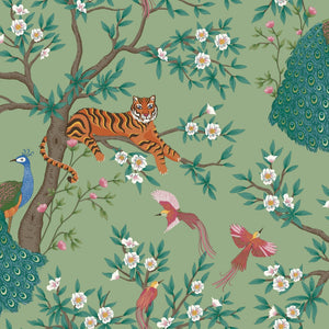 Priya-Chinoiserie-Sage-Multi-Wallpaper-by-The-Design-Library-285665