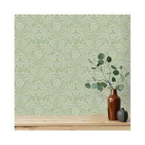 Camille-Classic-Floral-Wallpaper-Sage-by-Crown-Archive-M1744