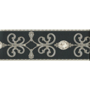Only Borders 10 Jewel Black Self Adhesive Border 36916-1