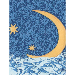 Stars & Moons Glow In The Dark Textured Border 9116-12