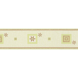 Laverna Motif Beige / Green Border By AS Creation 5360-44