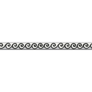 Einzelbett Scroll Narrow Mono Border by AS Creation 34323-1