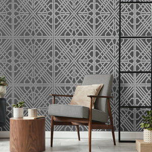 Oria-Link-Charcoal-Silver-Wallpaper-by-Belgravia-Decor-6738