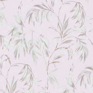 Attractive-Leaves-Trail-Wallpaper-Pink-Grey-by-AS-Creation-37830-5