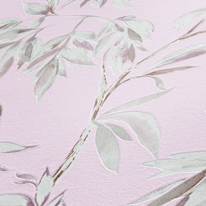 Attractive-Leaves-Trail-Wallpaper-Pink-Grey-by-AS-Creation-37830-5