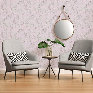 Attractive-Leaves-Trail-Wallpaper-Pink-Grey-by-AS-Creation-37830-5