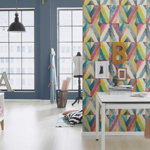 Kalahari-Geo-Textile-Brights-Multi-Wallpaper-from-Rasch-704051