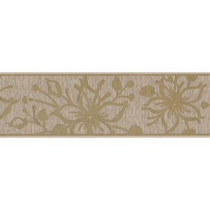 Only Border Glitter Bloom Gold Self Adhesive Border by AS Creation 3466-98