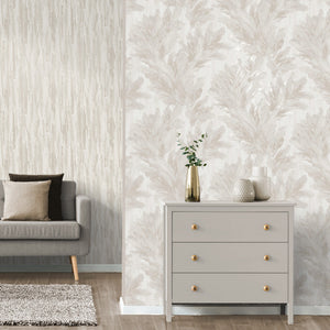Gianni-Trailing-Feather-Warm-Ivory-Wallpaper-by-Vymura-M95693