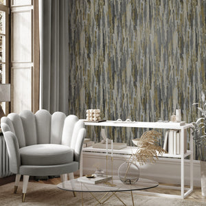 Gianni-Textured-Plain-Lustre-Bark-Charcoal-Taupe-Wallpaper-by-Vymura-M95699