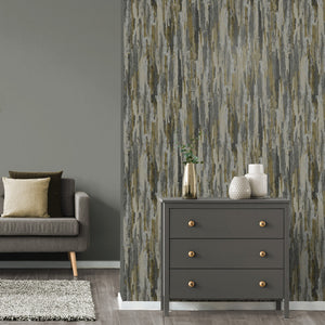 Gianni-Textured-Plain-Lustre-Bark-Charcoal-Taupe-Wallpaper-by-Vymura-M95699