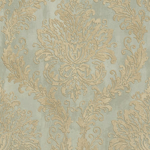 History-of-Art-Damask-Green-Gold-Wallpaper-by-AS-Creation-79049-2