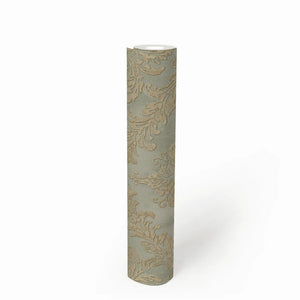 History-of-Art-Damask-Green-Gold-Wallpaper-by-AS-Creation-79049-2