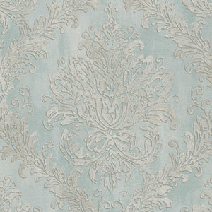History-of-Art-Damask-Blue-Silver-Wallpaper-by-AS-Creation-79049-3