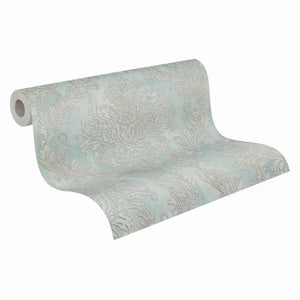 History-of-Art-Damask-Blue-Silver-Wallpaper-by-AS-Creation-79049-3
