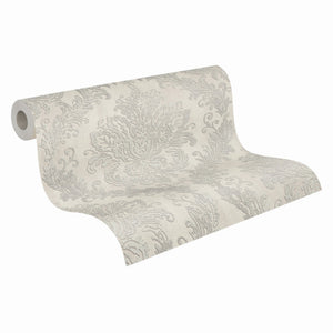 History-of-Art-Damask-White-Silver-Wallpaper-by-AS-Creation-79049-4