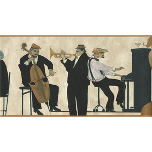 Jazz Band Gold Border By Imperial B63506