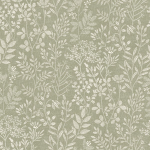 Karuna-Embroidery-Stitched-Organic-Wallpaper-Sage-by-Grandeco-Life-205003