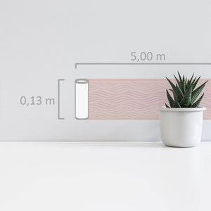 Only Borders Wave Paintable Textured Self Adhesive Border by AS Creation 3841-19