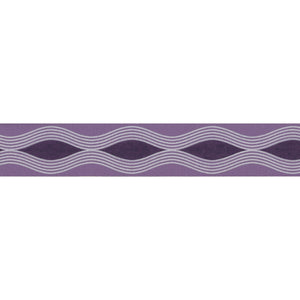 Infinity Wave Purple Self Adhesive Narrow Border by AS Creation 2603-21