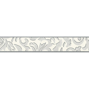 Only Borders Scroll Grey Narrow Border by AS Creation 96209-1