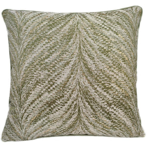 Sonata Olive 50cm Square Cushion from Malini