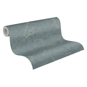 Metropolitan-Stories-Alena-Metallic-Marble-Blue-Wallpaper-by-AS-Creation-37855-1