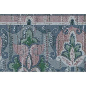 Tuscany Nouveau Trail Navy Vinyl Border by Coloroll 161127