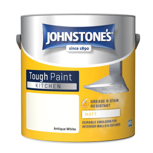 Antique White Matt Emulsion - Johnstones Kitchen Matt Wall and Ceiling Paint
