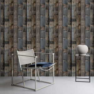 Wanderlust-Rustic-Panels-Brown-Grey-Wallpaper-from-Wall-Fashion-by-Grandeco-WL1402