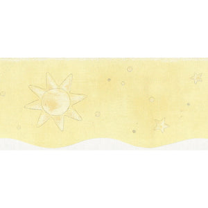Stars & Moons Scalloped Border by Rasch 170801