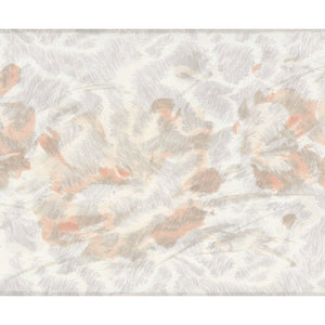 Rebecca Peach Watercolour Bloom Silk Border by Venilia 56296837