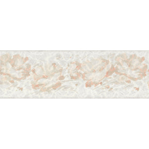 Rebecca Peach Watercolour Bloom Silk Border by Venilia 56296837