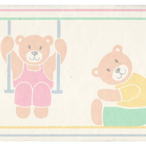 Tumbling Teds Multi 10M Border by Storeys 820601