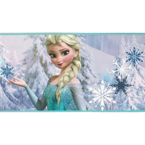 Frozen Snow Queen Self Adhesive Border by Graham & Brown 90-066