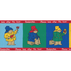 Classic Paddington Bear Wallpaper Border by Country Decor TNT6151B
