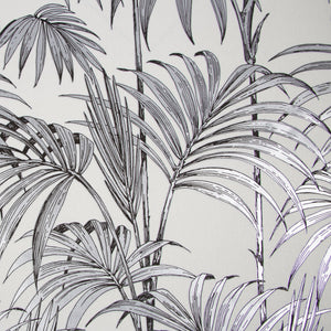 Honolulu-Palm-White-Silver-Glitter-Wallpaper-by-Julien-Macdonald-112084