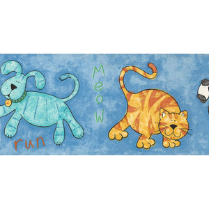 Kids Pets Multi Self Adhesive Border ZQC475