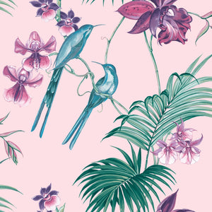 Utopia-Pink-Tropical-Glitter-Wallpaper-by-Julien-Macdonald-111780