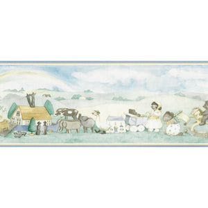 Toy Parade Nursery Wallpaper Border by Fine Decor BD1016
