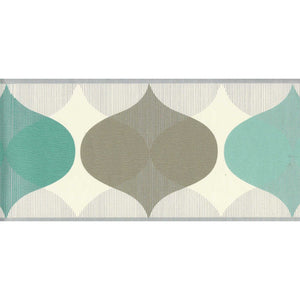 Mambo Teal Droplet Self Adhesive Border by Holden 22060