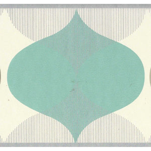 Mambo Teal Droplet Self Adhesive Border by Holden 22060