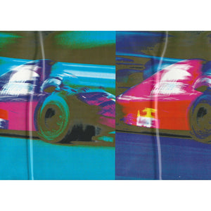 Speed Racing Digital Print Self Adhesive Wide Border by Crown 72134