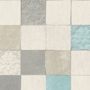 New-Walls-Vintage-Tiles-Grey-Aqua-Wallpaper-by-AS-Creation-37406-1