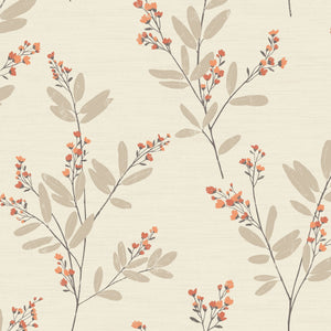 Solna-Heavyweight-Wallpaper-Orange-by-Fine-Decor-FD41763